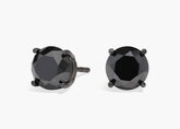 Luna Dusk Black Diamond Stud Earrings