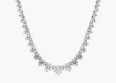 Oceans Graduated Diamond Necklace