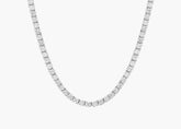Victorian Lab-Grown Diamond Tennis Necklace