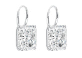Empowered Radiant Diamond Earrings