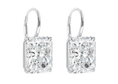 Empowered Radiant Diamond Earrings