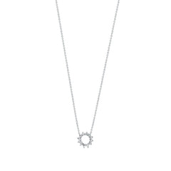 Starry Open Circle Pendant