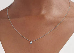 Solitaire Diamond Pendant