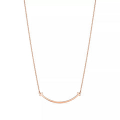 Happy Pendant in Rose Gold with Lab Diamonds