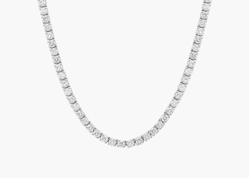 Victorian Lab-Grown Diamond Tennis Necklace