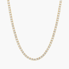 Victorian Lab-Grown Diamond Tennis Necklace