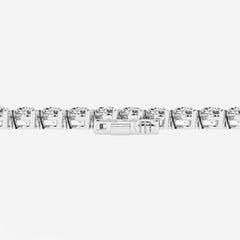 Aurora Field Heart Lab Grown Diamond Tennis Bracelet