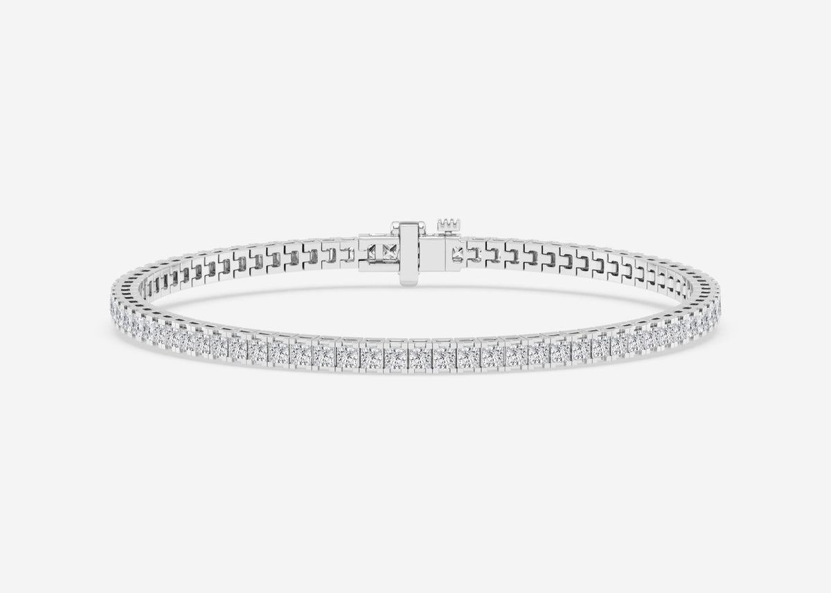 Happy Princess Lab Grown Diamond Tennis Bracelet