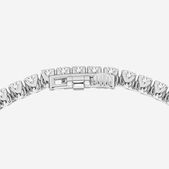Glacier Bloom Oval Lab Grown Diamond Tennis Bracelet