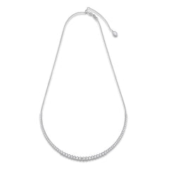 Paradise Enchantment Diamond Graduated Tennis Necklace