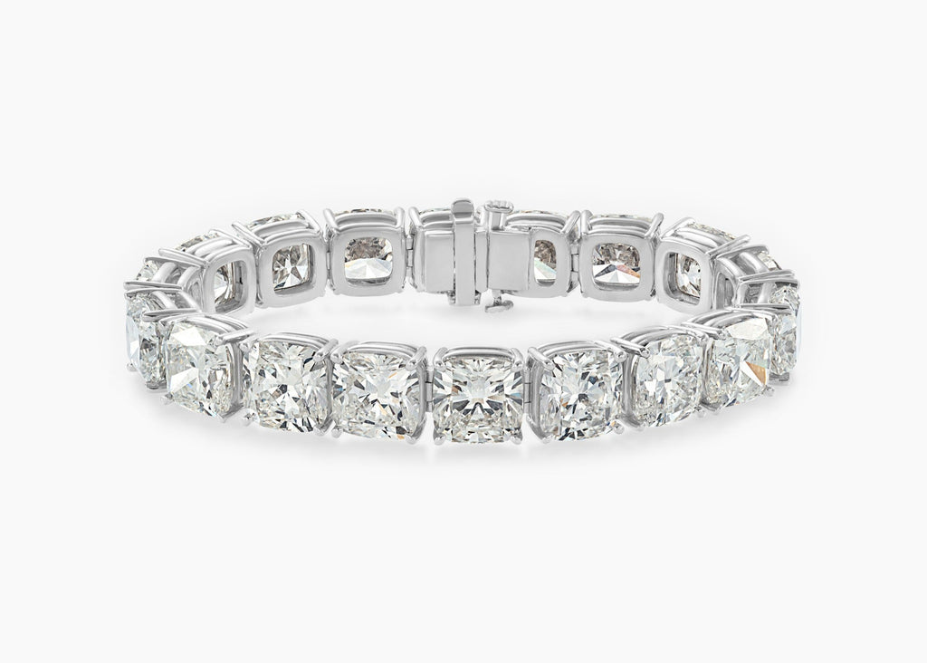 White Frost Cushion Bracelet