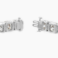 White Frost Cushion Bracelet