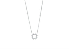 Starry Open Circle Pendant