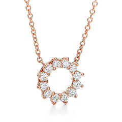 Starry Open Circle Pendant