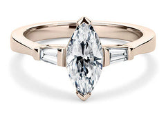 Golden Glimmer - Marquise